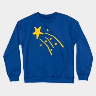 Shooting Star. A pretty, cute shooting star drawing. Crewneck Sweatshirt